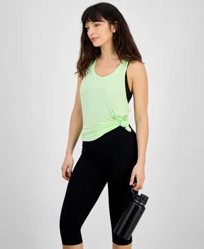 Id Ideology Women's Scoop-neck Long Racerback Tank Top, Exclusively At Macy's