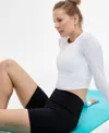 Id Ideology Women's Soft 7" Bike Shorts, Exclusively At Macy's In Deep Black