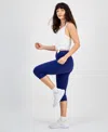 Id Ideology Women's Soft Cropped Leggings, Exclusively At Macy's
