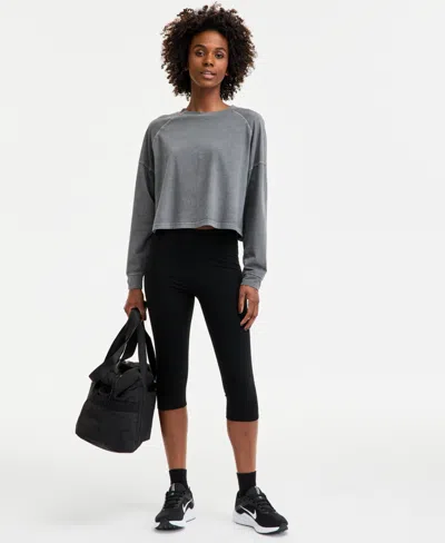 Id Ideology Women's Soft Cropped Leggings, Exclusively At Macy's
