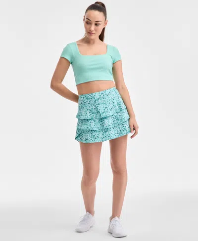 Id Ideology Women's Soft Paw Flounce Skort, Exclusively At Macy's