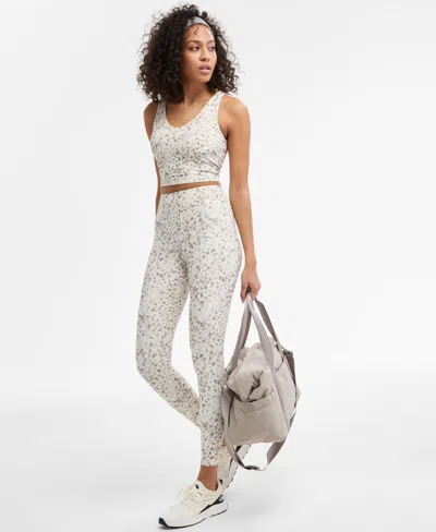 Id Ideology Women's Soft Paw Leggings, Exclusively At Macy's In Soft Paw Shark