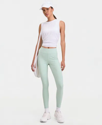 Id Ideology Women's Studio Full-length Leggings, Exclusively At Macy's In Green