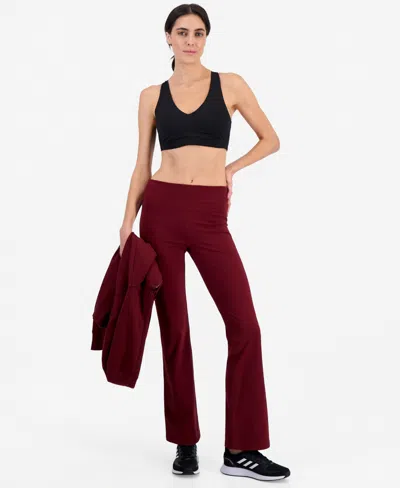 Id Ideology Women's Studio High Rise Flare Leggings, Created For Macy's In Multi