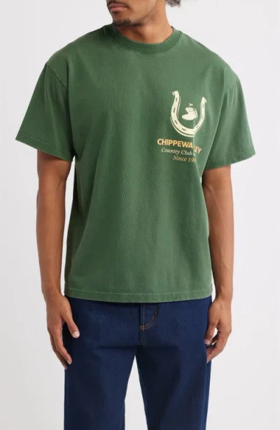 Id Supply Co Chippewa Valley Graphic T-shirt In Green