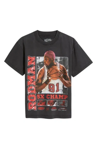 Id Supply Co Dennis Rodman Guard Graphic T-shirt