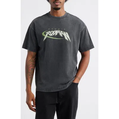 Id Supply Co Dennis Rodman Never Rests Graphic T-shirt In Black