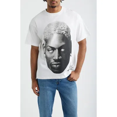 Id Supply Co Graphic Cotton T-shirt In White