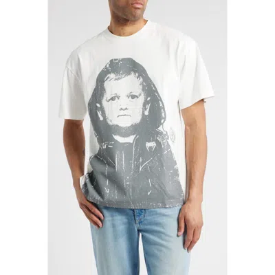 Id Supply Co Hasbulla Say Less Cotton Graphic T-shirt In White