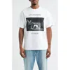 Id Supply Co Joy Division 'closer' Graphic T-shirt In White