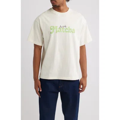 Id Supply Co Matcha Graphic T-shirt In White