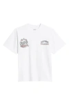 Id Supply Co Mike Tyson All Smiles Graphic T-shirt In White