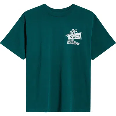 Id Supply Co Npl Motel Golden Rest Graphic T-shirt In Green