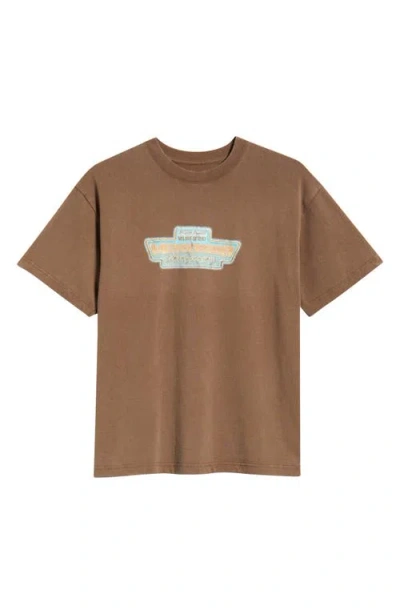 Id Supply Co Npl Motorcross Championship Graphic T-shirt In Brown