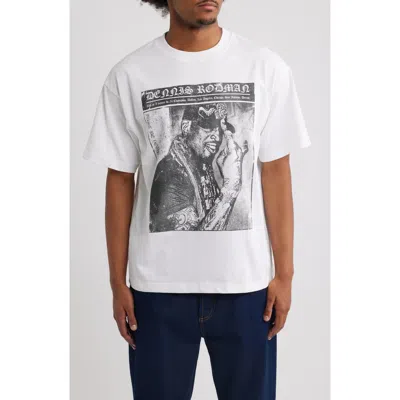 Id Supply Co Paparazzi Graphic T-shirt In White