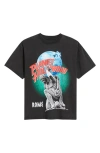 Id Supply Co Planet Hollywood™ Titan Atlas Cotton Graphic T-shirt In Washed Black