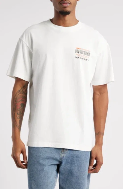 Id Supply Co Pro Nationals Raceway Cotton Graphic T-shirt In White