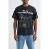 Id Supply Co The Terminator Metal Skull Graphic T-shirt In Animal Print