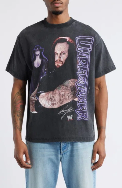 Id Supply Co The Understaker Bury Mistakes Graphic T-shirt In Black