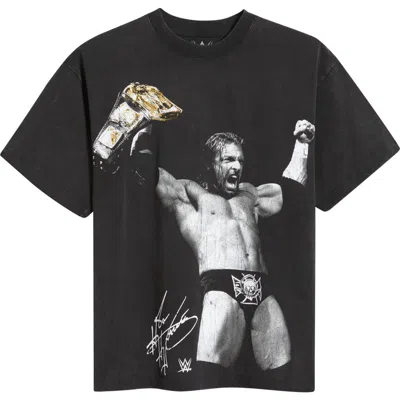 Id Supply Co Triple H™ Cotton Graphic T-shirt In Washed Black