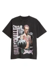 Id Supply Co Ufc Sean O'malley Cotton Graphic T-shirt In Washed Black
