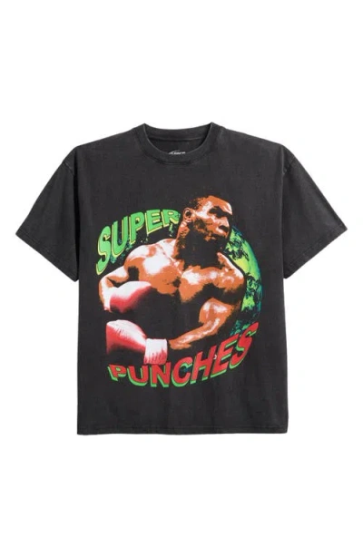 Id Supply Co Ufc Sean O'malley Cotton Graphic T-shirt In Washed Black