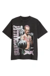 Id Supply Co Ufc Sean O'malley Cotton Graphic T-shirt In Washed Blackdnu