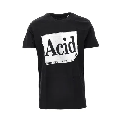 Idea 'acid Xerox' T-shirt In Black