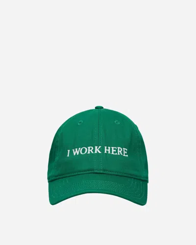 Idea Book I Work Here, Sometimes Hat In Green