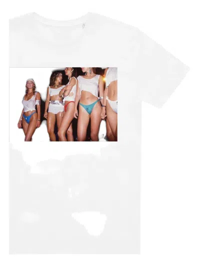 Idea Girls-print T-shirt In White