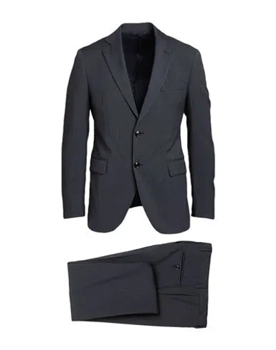 Idea Italian Design Elements Of Apparel By Tombolini Man Suit Midnight Blue Size 46 Wool