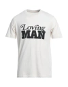 Idea Man T-shirt Ivory Size S Cotton In White