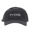 Idea Rganic Cotton Embroidered Baseball Cap In Black
