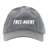 Idea Rganic Cotton Embroidered Baseball Cap In Gray