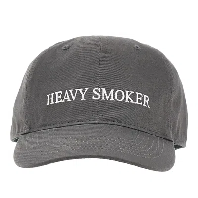 Idea Rganic Cotton Embroidered Baseball Cap In Gray