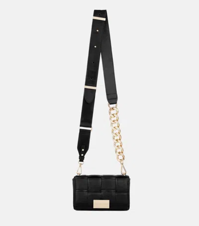 Ideal Of Sweden Women's Braided Cross Body Bag In Black