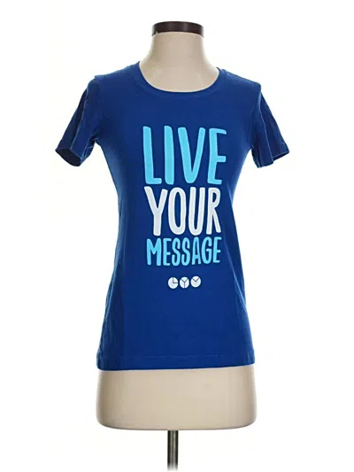 Pre-owned Ideal T Active T-shirt In Blue