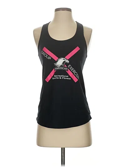 Pre-owned Ideal T Tank Top Black Halter Neckline Tops