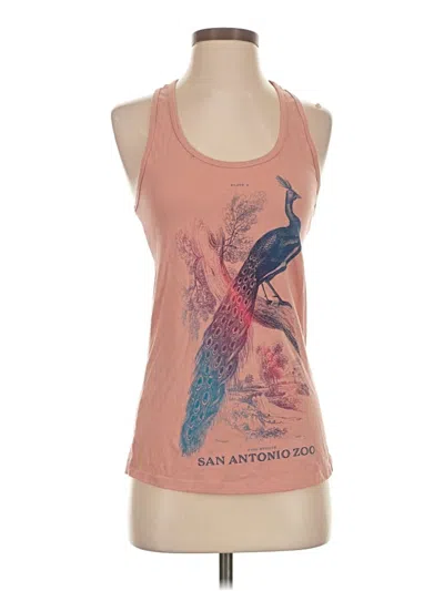 Pre-owned Ideal T Tank Top Pink Halter Neckline Tops