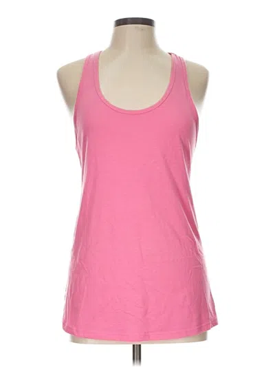 Pre-owned Ideal T Tank Top Pink Halter Neckline Tops
