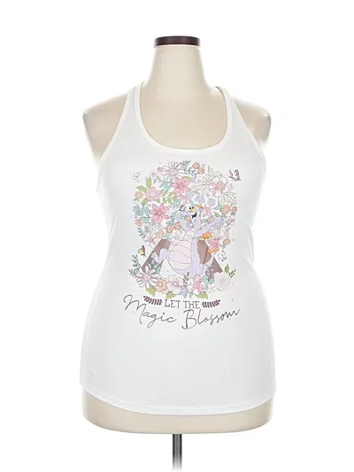 Pre-owned Ideal T Tank Top White Halter Neckline Tops