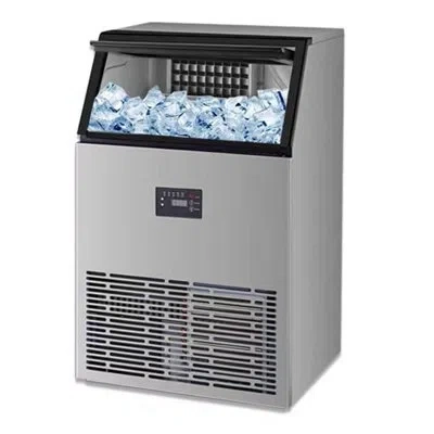 Idealhouse Ice Maker, 150lbs Commercial Ice Make Machine In Silver