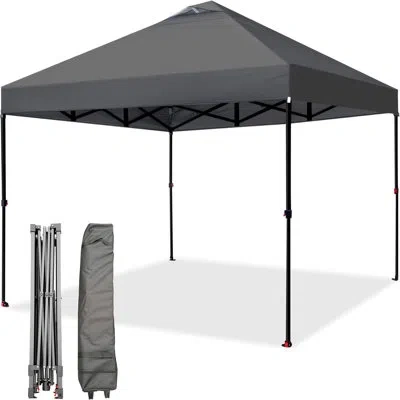 Idealhouse Pop Up Canopy Tent, One-push Easy Setup Instant Outdoor Gazebo, Heavy Duty Commercial Sun Shelter Wi