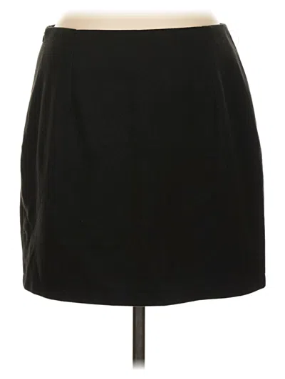 Pre-owned Idealsanxun Casual Skirt In Black