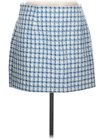 Pre-owned Idealsanxun Casual Skirt In Blue