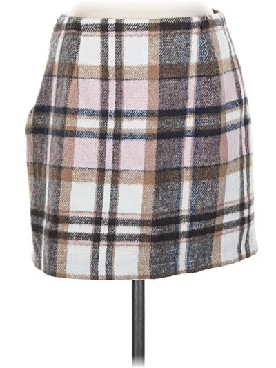 Pre-owned Idealsanxun Casual Skirt In Brown
