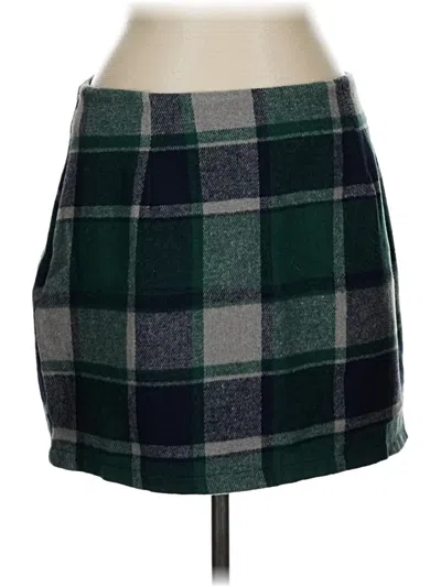 Pre-owned Idealsanxun Casual Skirt In Green