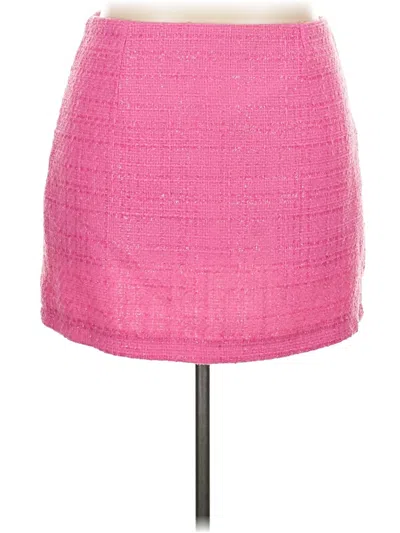 Pre-owned Idealsanxun Casual Skirt In Pink