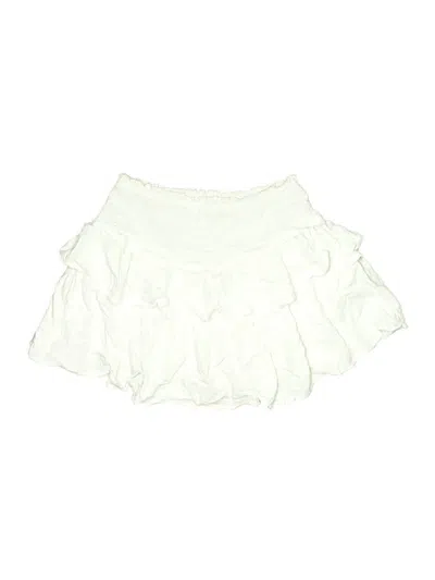 Pre-owned Idealsanxun Skort In Ivory