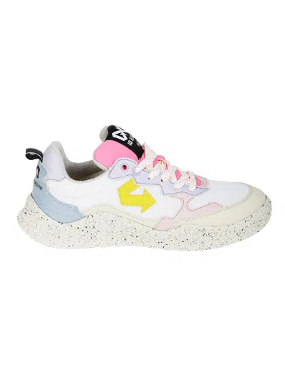 Id.eight Recycled Cotton Sneakers With Playful Accents